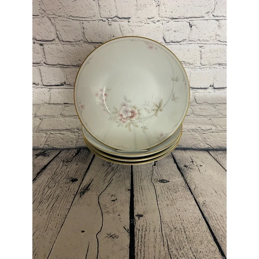 Vintage Legendary By Noritake Shrewsbury 3490 Soup Bowls 7.5